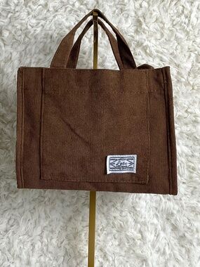LETU CORDUROY WOMEN'S TOTE BAG~NEW!